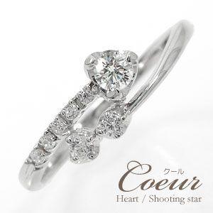 注目の 指輪 婚約指輪 流れ星リング 18金 ブライダル ダイヤモンド 指輪 エンゲージリング レディース 母の日 花以外 時間指定不可 Secretoftheislands Com