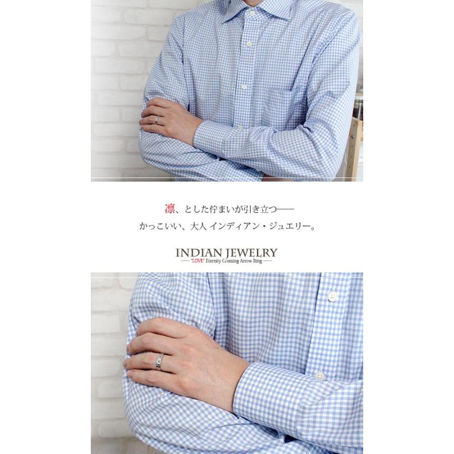 リング 18金 マリッジリング 指輪 誕生石 インディアンジュエリー クロッシングアロー 弓矢 結婚指輪メンズ 送料無料 母の日 プレゼント