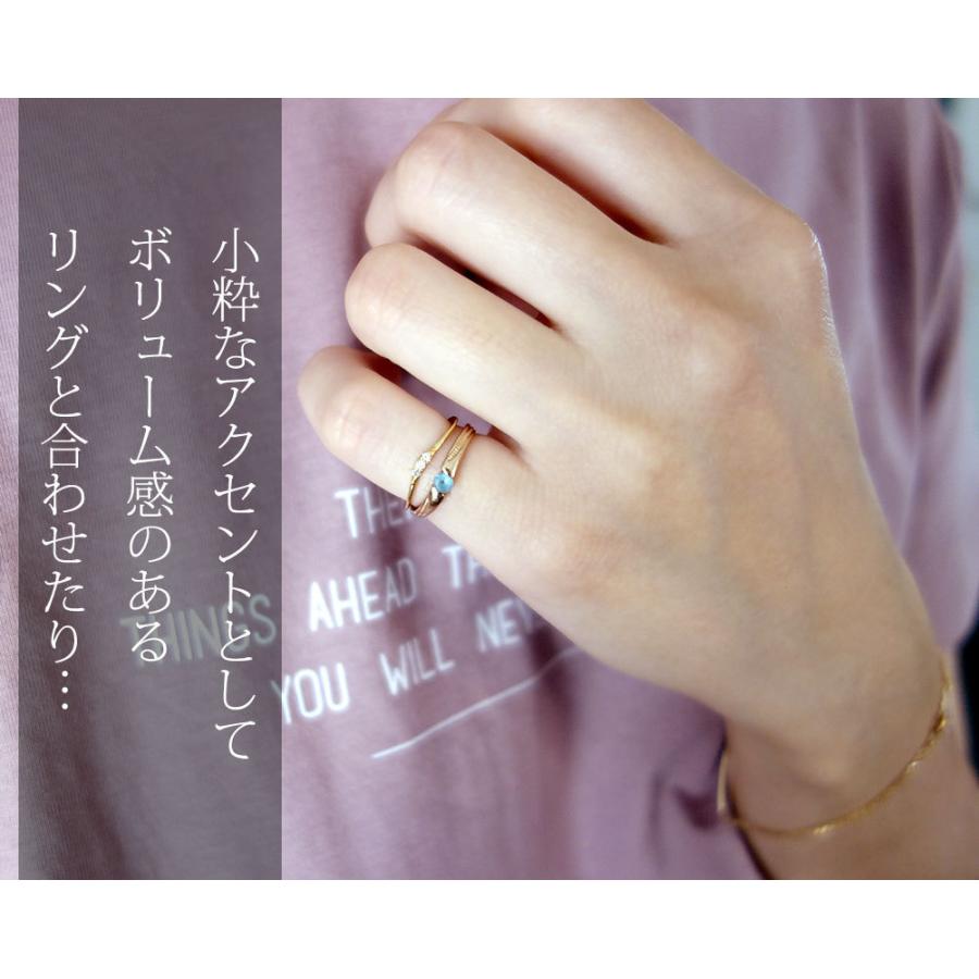 リング 10金 指輪 誕生石 k10 トリロジー ダイヤモンド ピンキー 流れ星 細め 人気 かわいい スリーストーン 2026 母の日 プレゼントの画像
