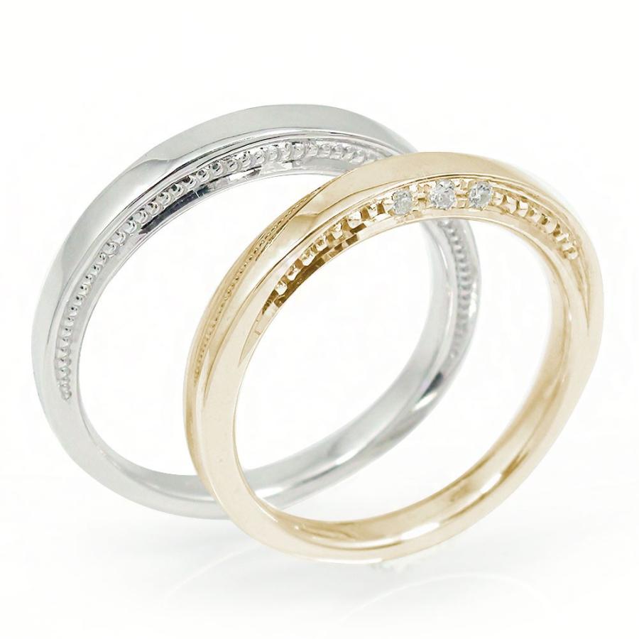 保証書付 ペアリング マリッジリング ダイヤモンド 2本セット 18金 指輪 誕生石 結婚指輪 ホワイトゴールドイエローゴールド レディース メンズ セット価格 ペアリング Web限定 Www Iccostierovico Edu It