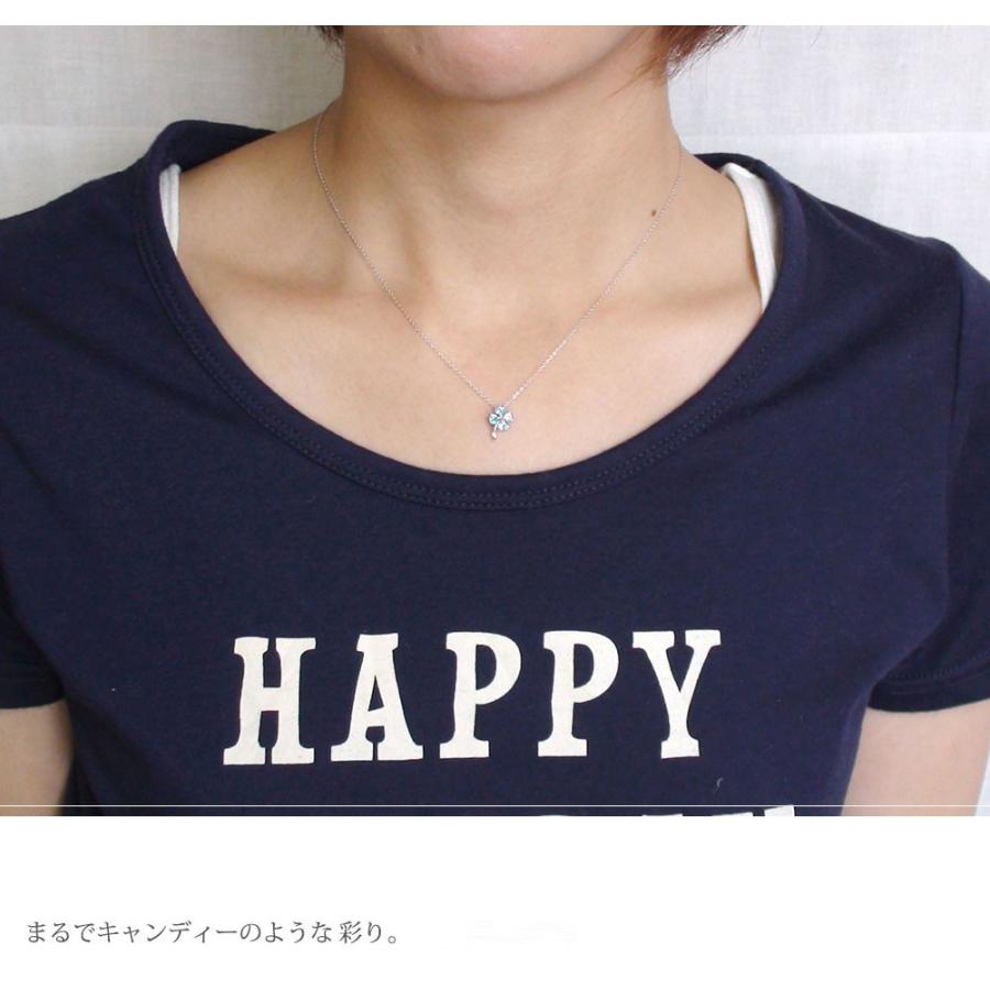 ペンダントトップ クローバー 希望・幸福・愛情・健康 18金 18k 四つ葉 チャーム 入社式 2026 母の日 プレゼント シルバーチェーン 鎖