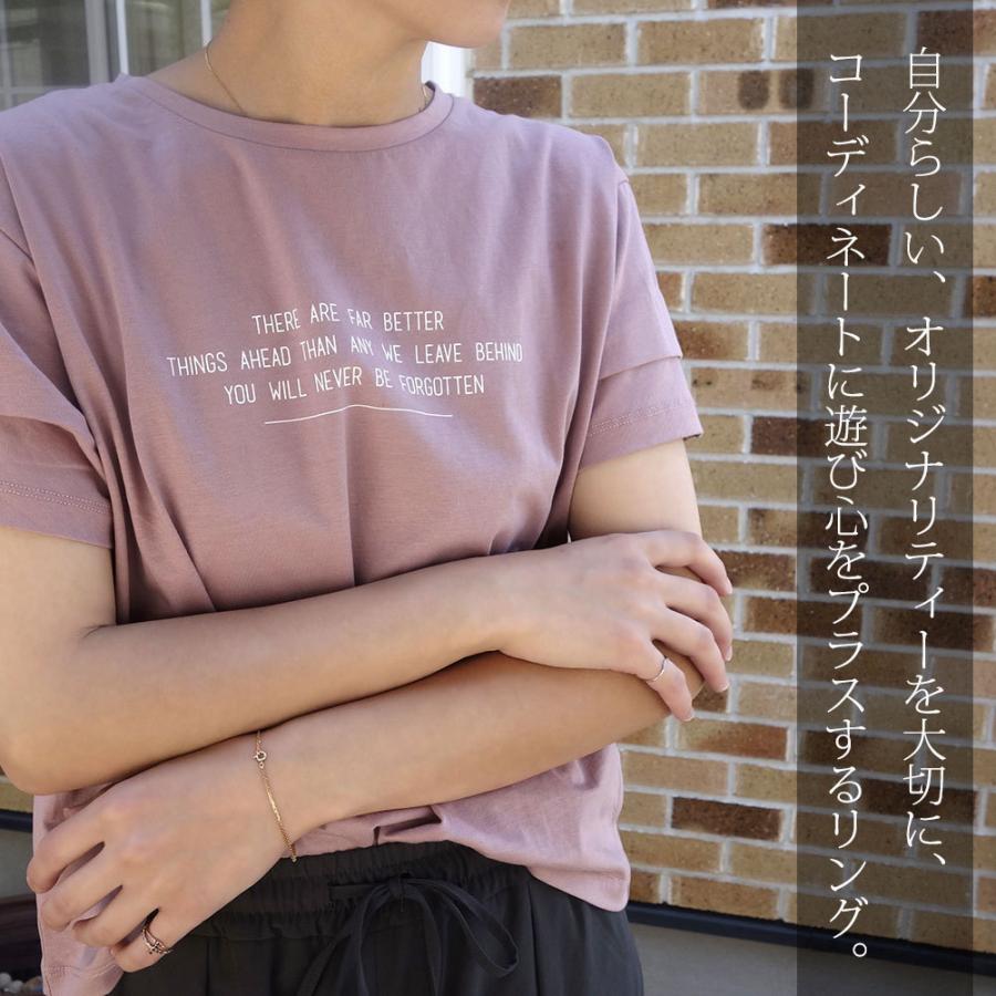 指輪 トリロジー レディース 4月 誕生石 ダイヤモンドリング 指輪 ｋ10金ピンク ホワイト イエローゴールド ピンキー 母の日 プレゼントの画像