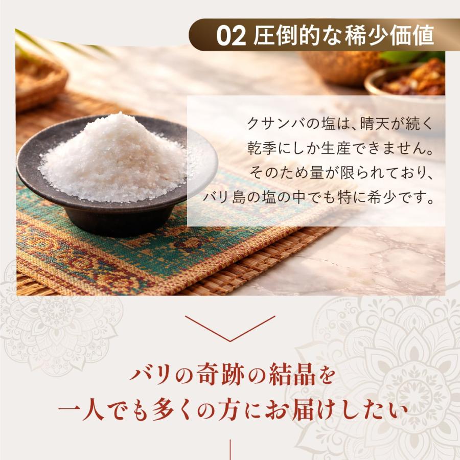 料理家監修 天然塩 天日塩 無添加 オーガニック 有機 クサンバ 塩 自然