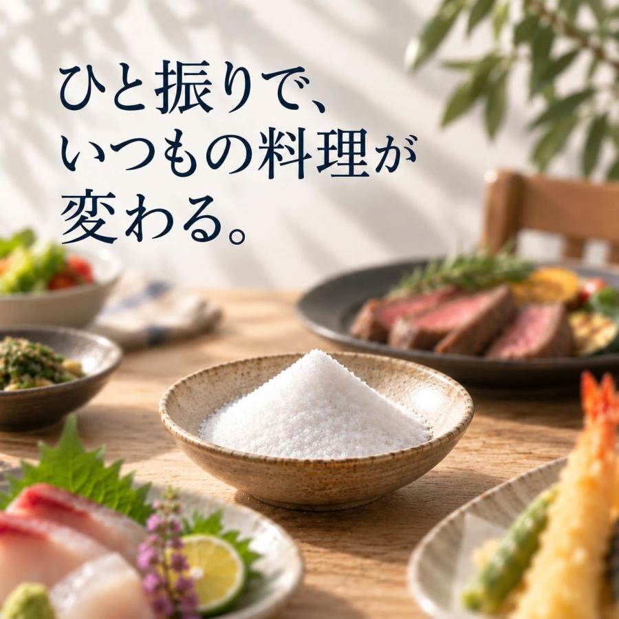 内科医 監修 天然塩 天日塩 無添加 オーガニック 非加熱 国産 にはない