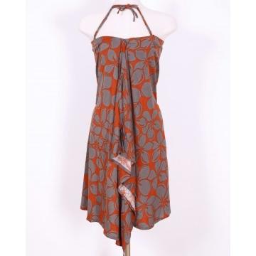 フラ ハワイアンドレス ハワイアンワンピース マカマカ Plumeria 2wayスカート オレンジ レディース ハワイアンジュエリー アロアロ 通販 Yahoo ショッピング