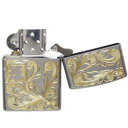 ハワイアンジュエリー / 真鍮　手彫りZIPPO_2