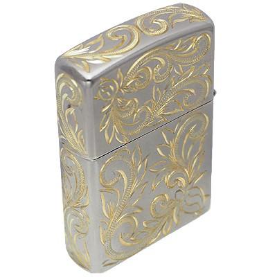 ハワイアンジュエリー / 真鍮　手彫りZIPPO_2