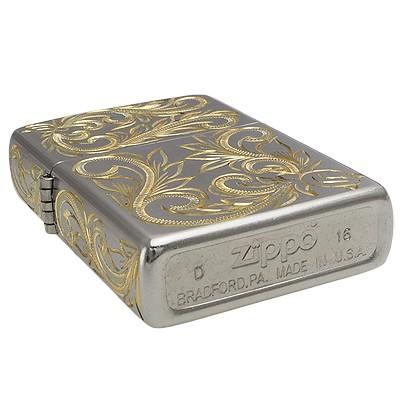 ハワイアンジュエリー / 真鍮　手彫りZIPPO_3