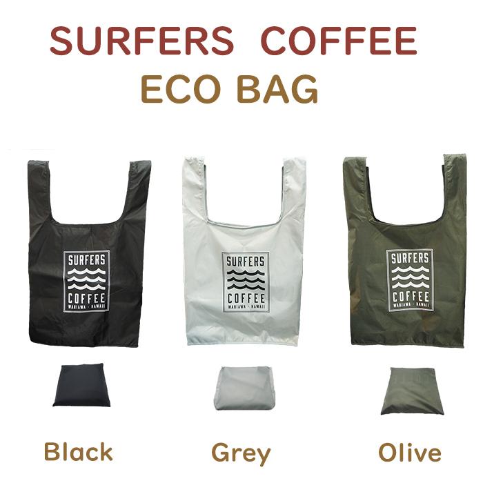 SURFERS COFFEE エコバッグ テントクロストートバッグ ハワイローカルショップ オリジナルグッズ ハワイで人気のカフェ | 