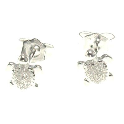 ハワイアンジュエリー ピアス シルバー925 リアル ホヌ ピアス  