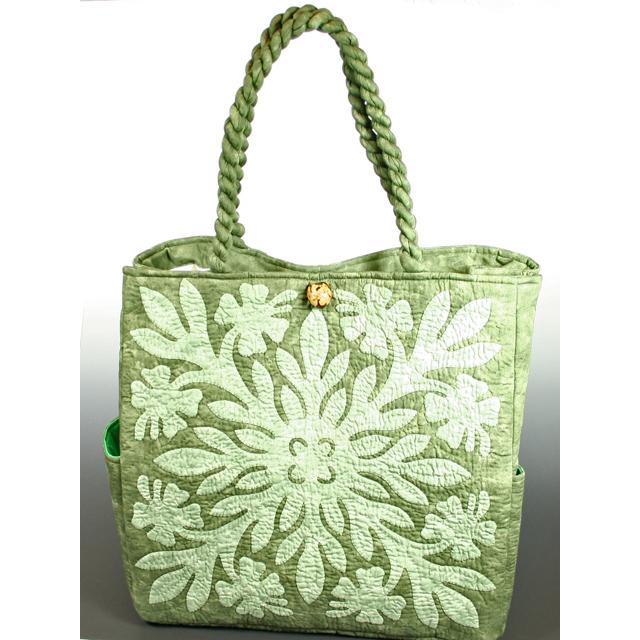 サザンフォレストのむら染め本格ハワイアンキルト 新型特大 ハワイアン