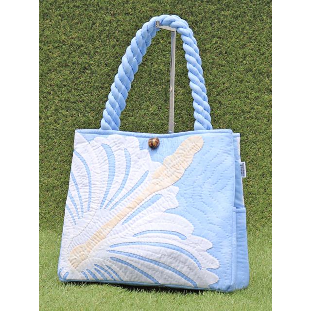 ハワイアンキルト 新スタンダード バッグ リアルハイビスカス