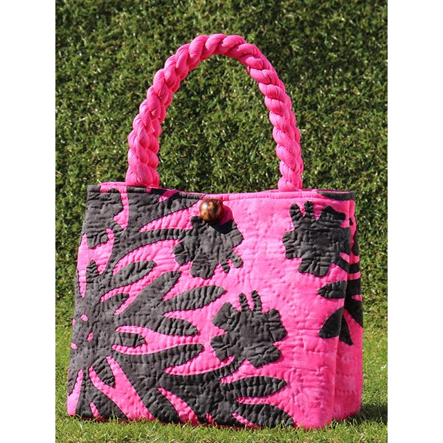 ハワイアンキルト サザンフォレストのむら染め本格ハワイアンキルト