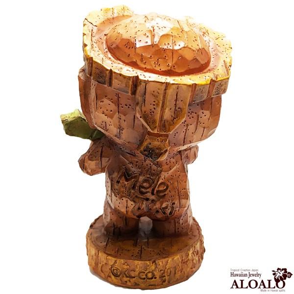 ハワイ メネフネ ティキ miniサイズ TIKI menehune 雑貨 フィギア メレティキ置物 古代ハワイアン インテリア ギフト｜aloalo｜03