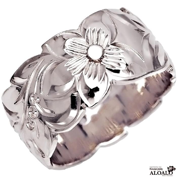 ハワイアンジュエリー リング 指輪 結婚指輪 オーダーメイド 1.75mm厚 幅6mm スターリングシルバー925 バレルリング