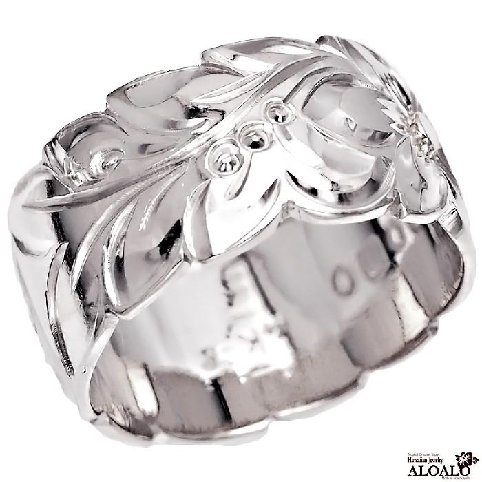 ハワイアンジュエリー リング 指輪 結婚指輪 オーダーメイド 1.75mm厚 幅6mm スターリングシルバー925 バレルリング_1