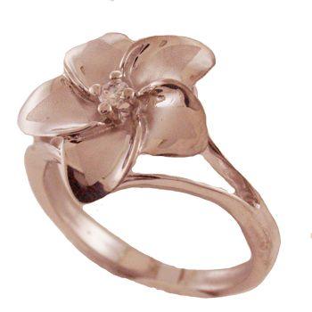 値下げ！ハワイアンジュエリー　14k プルメリアリング ピンクゴールド 楽天市場】ハワイアンジュエリー 指輪 リング レディース 彼女 ゲージ