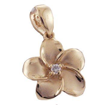 ハワイアンジュエリー 14Kペンダントトップ 質感の良いマットな