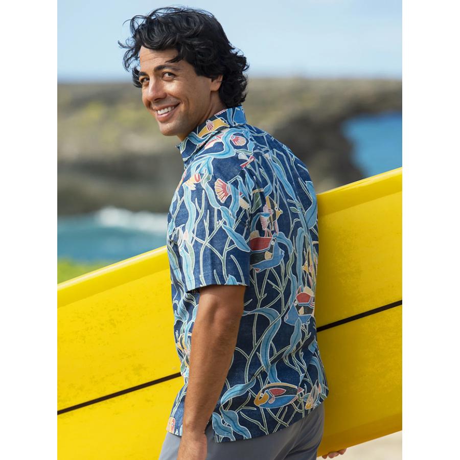 Kahala 【カハラ アロハシャツ】 本物のメイドインハワイ アロハ  