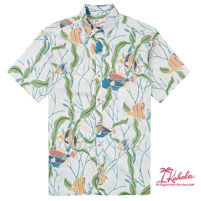 Kahala 【カハラ アロハシャツ】 本物のメイドインハワイ アロハ 