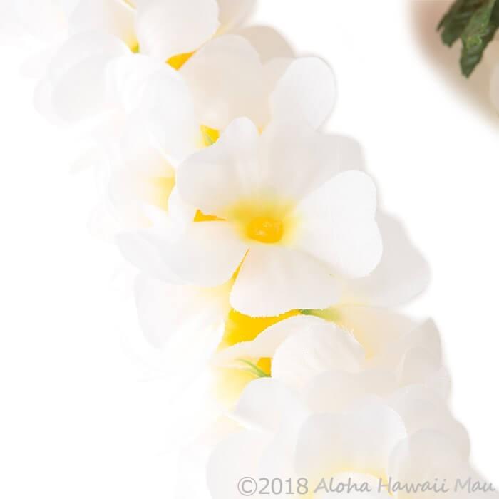 激安人気新品 フラダンス レイ プルメリア ホワイト ハワイアン フラ ホイケ ハワイ 発表会 インテリア 造花 花 首飾り フラダンス衣装 白 Materialworldblog Com