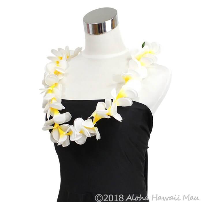 フラダンス レイ プルメリア レイ ホワイト ハワイアン フラ ホイケ ハワイ 発表会 インテリア 造花 花 首飾り フラダンス衣装 白 Al 4803 Wh ハワイアン雑貨 Aloha Hawaii Mau 通販 Yahoo ショッピング