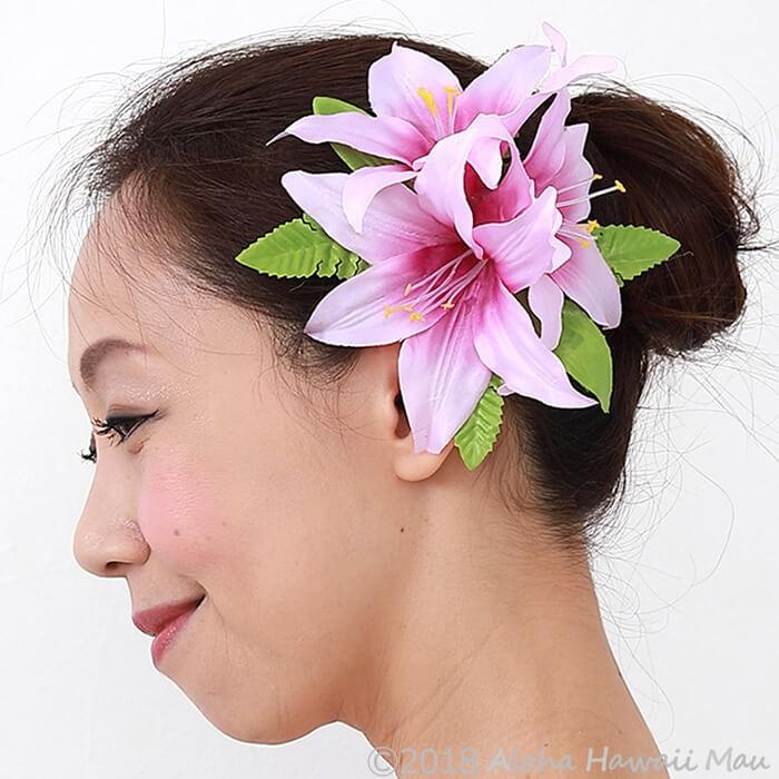 フラダンス 髪飾り ヘアクリップ フラ プルメリア フラワークリップ ハワイ 花 プルメリア髪飾り リゾートウエディング
