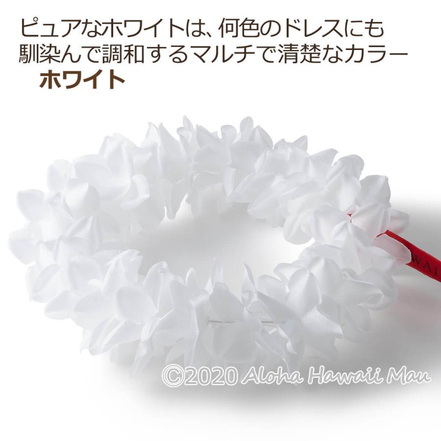 送料無料新品 フラダンス レイ プルメリア プナ ヘッドバンド ホワイト ハワイアン フラ ハワイ 発表会 造花 花冠 白 フラダンス衣装 ポー ポォ Materialworldblog Com