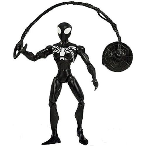 Spiderman Animated Action Figure Super Articulated Black-Suited Spiderman