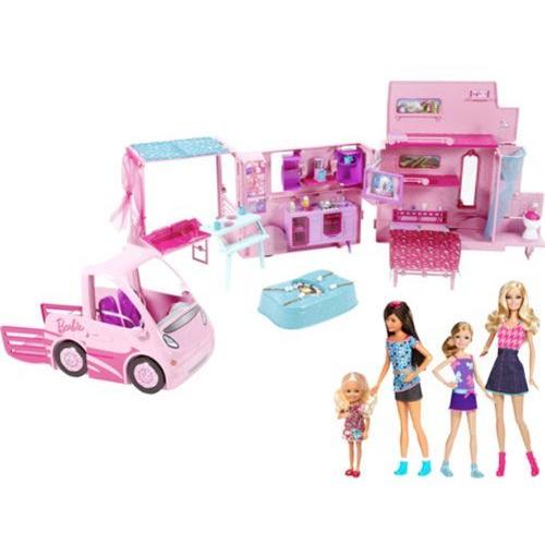Spiller skak tro generøsitet 定番人気！ アイスブルーYahoo ショップ2013 Barbie Sisters' Deluxe Camper Bundle Play Set  with 4 Dolls and Fab Cab RV by sleepyhollowevents.com