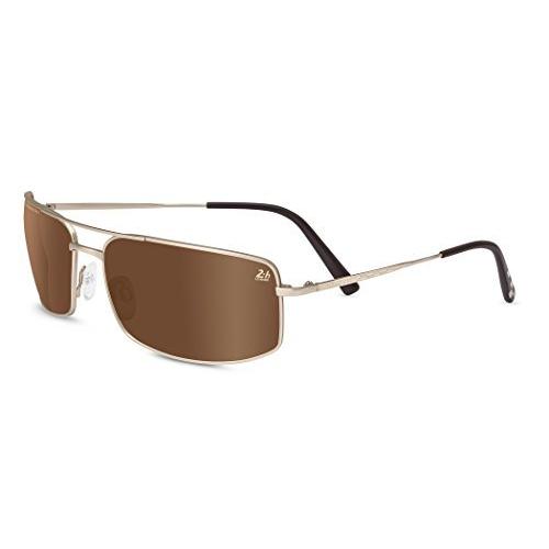 Serengeti Treviso24 Treviso 24(satin gold polarized drivers gold mirror, one size)