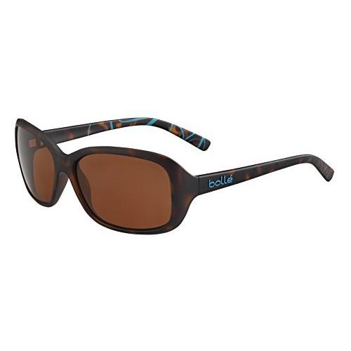 BOLLE MOLLY SUNGLASSES (MATT TORTOISE FRAME POLARIZED A14 OLEO AR B20 LENS)
