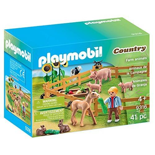 Playmobil プレイモービル 牛 並行輸入品 ぶた 家畜 9316 ブロック 大注目 Themtransit Com