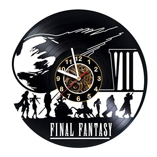 Final Women Of Wall Great Record Men Birthday Clock 掛け時計 壁掛け時計 Birthday Gifts Frien Idea Vii Unique Alinasshop Made Design Vinyl Fantasy Handmade For Women