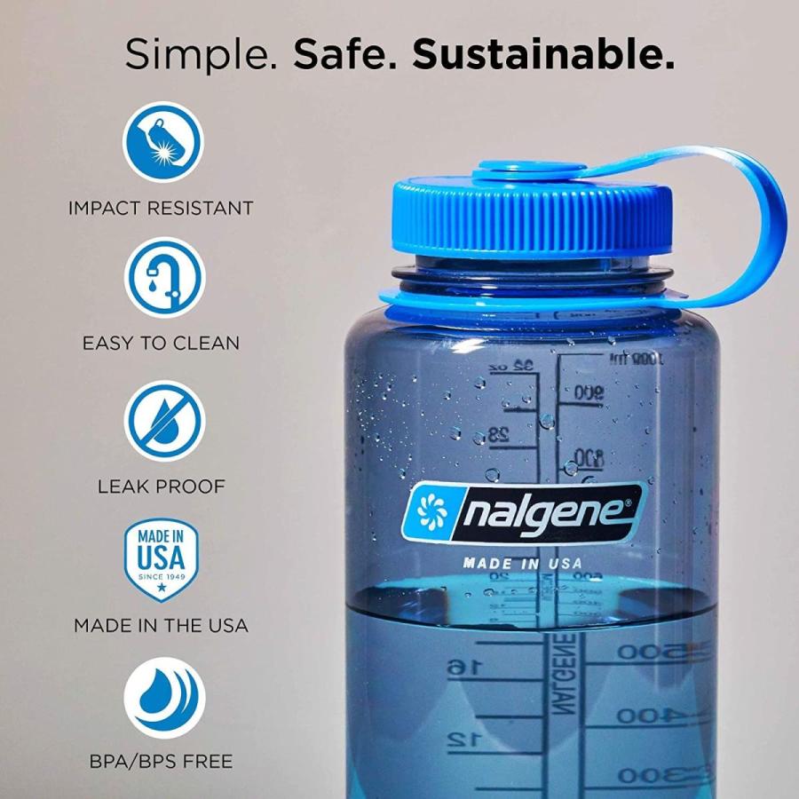 Nalgene ナルゲン カラーボトル 広口1 0l トライタンボトル スプリンググリーン 美しい