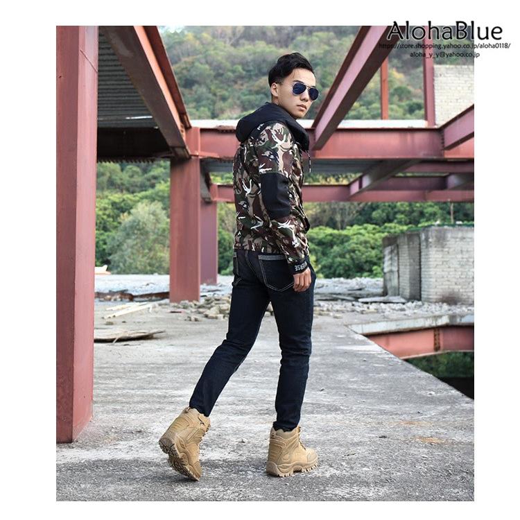 タクティカルブーツ メンズ 機能性 アウトドアブーツ 安全靴 防水 登山ブーツ デザートブーツ ミリタリーブーツ マウンテンブーツ A Alohablue 通販 Yahoo ショッピング