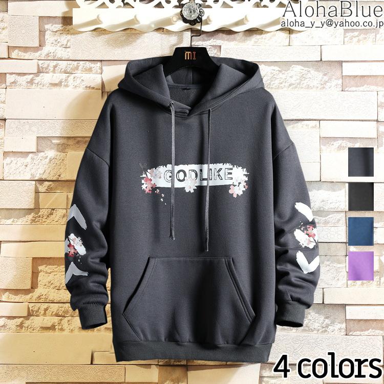 長袖パーカー メンズ レディース 春服 桜 おしゃれ トップス パックプリントパーカー カップル フード付きパーカー 21 Bv0808 Alohablue 通販 Yahoo ショッピング