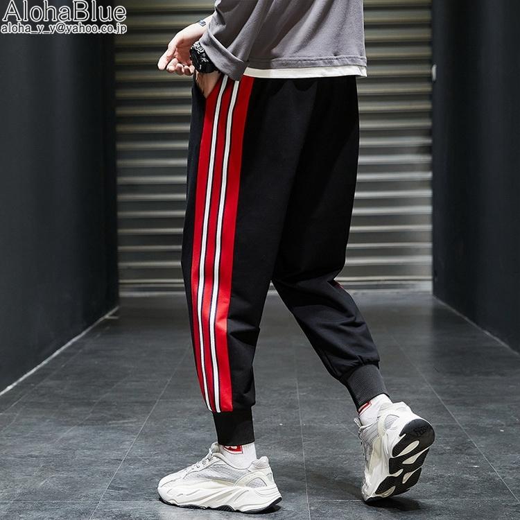 スウェットパンツ メンズ 三本線 ジャージパンツ ジョガーパンツ ボトムズ スポーツウェア 春服 部屋服 おしゃれ Bv Alohablue 通販 Yahoo ショッピング