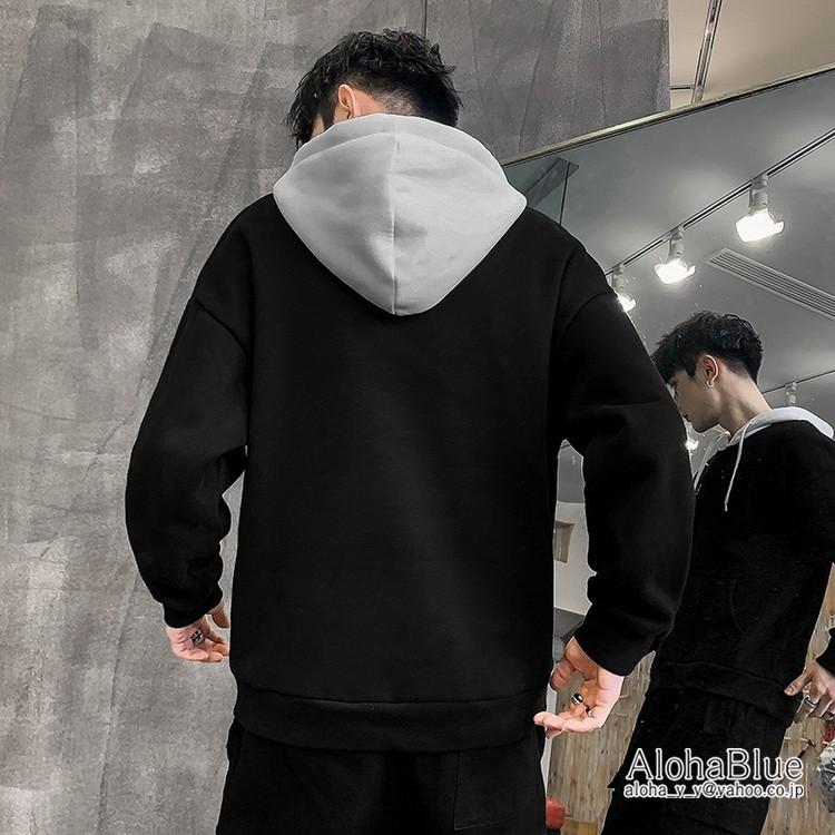 プルオーバーパーカー メンズ ファッション ロゴ アメカジパーカー パーカー トップス 長袖 パーカ フード 春服 春物 C Alohablue 通販 Yahoo ショッピング