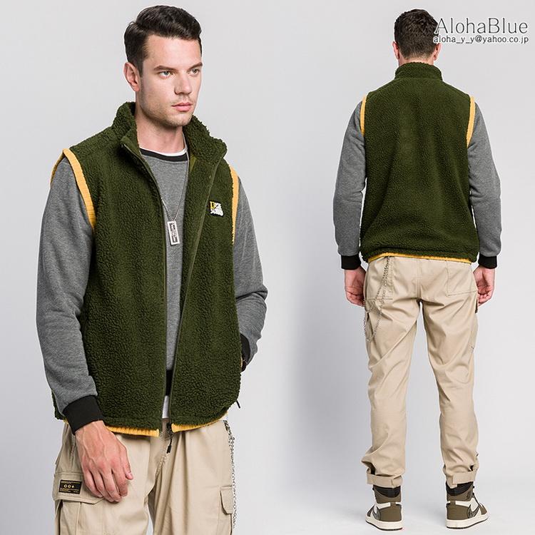 ベスト メンズ レディース アウター ボアベスト 大きいサイズ トップス 暖か フリースベスト 男女兼用 秋冬 新作 C Alohablue 通販 Yahoo ショッピング