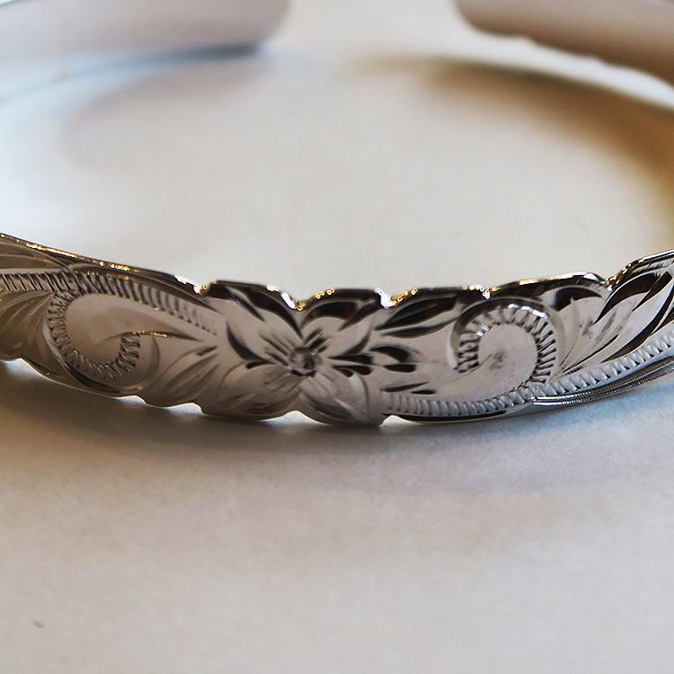 ハワイアンジュエリー シルバー925 オープンバングル　カットアウト　8mm幅 imgrc0077571783.jpg