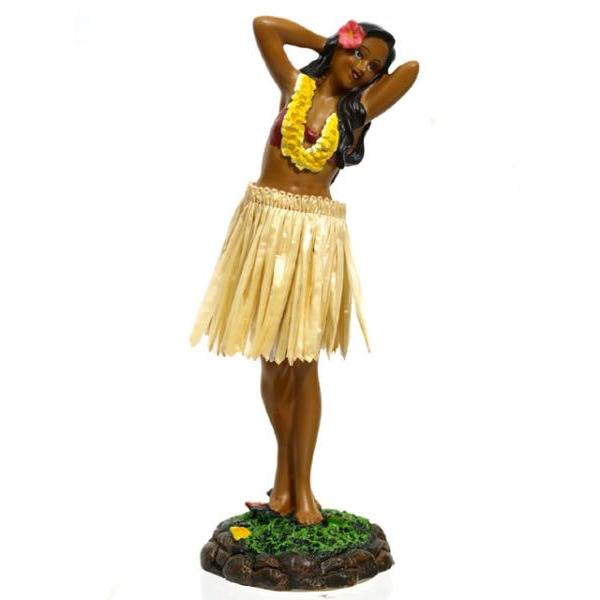 フラガール　置物　ハワイ雑貨 楽天市場】ハワイアン フラガール ダッシュボードドール MINI