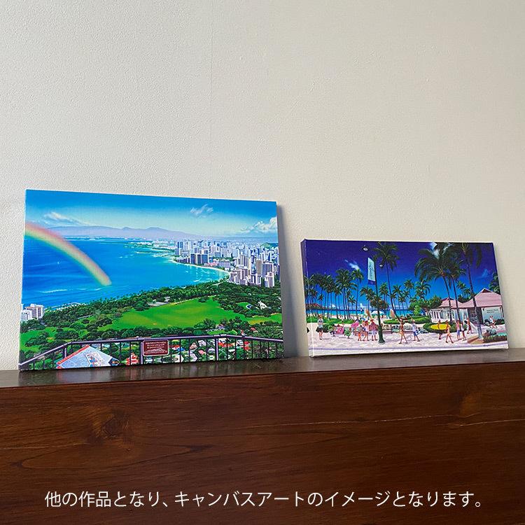 ハワイアン アート 絵画 キャンバス プリント 栗山 義勝 ハワイ 景色