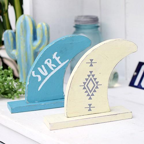 フィン オブジェ サーフィン ハワイアン マリン 雑貨 インテリア 小物 置物 ブルー ネイティブ オルテガ Objet Fin Aloha Diaries ハワイセレクトshop 通販 Yahoo ショッピング