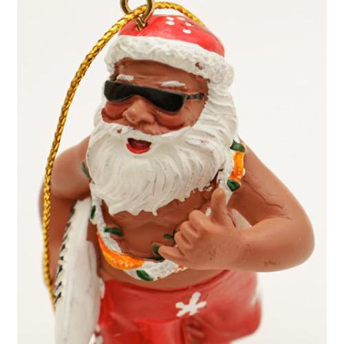 ハワイ クリスマス オーナメント サンタクロース Xmas サンタ 飾り