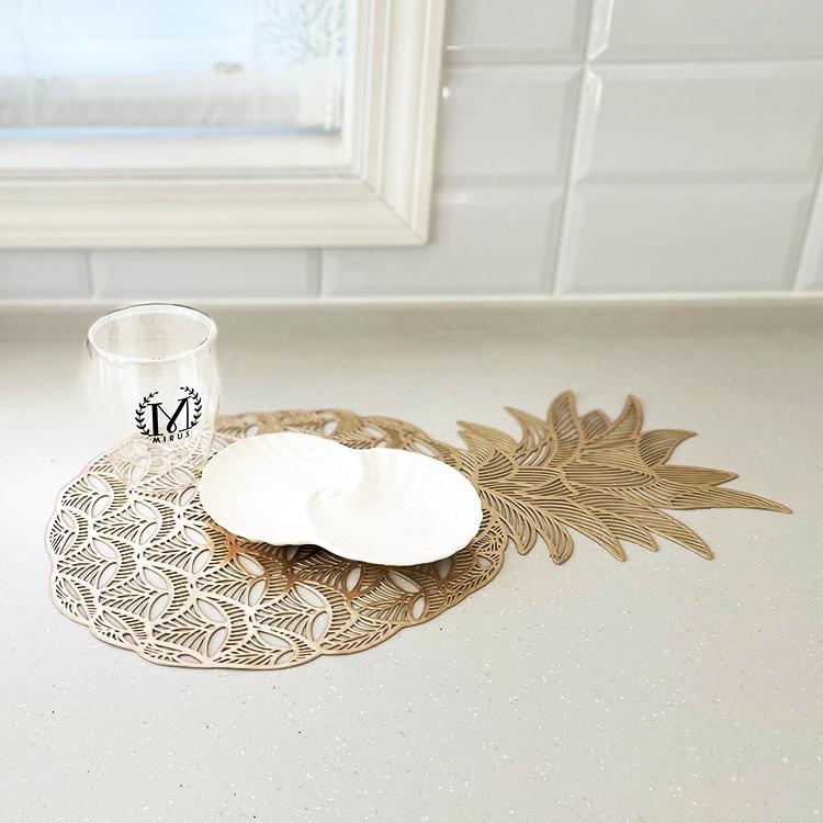 ハワイアン雑貨 ランチマット ランチョンマット パイナップル テーブル