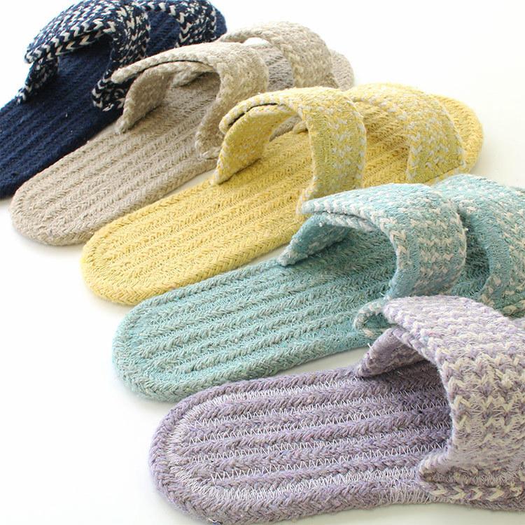 396円 無料配達 ルームサンダル コットンサンダル ルームシューズ スリッパ 草履 室内 部屋履き アーチ ハワイアン レディース ファッション エコ