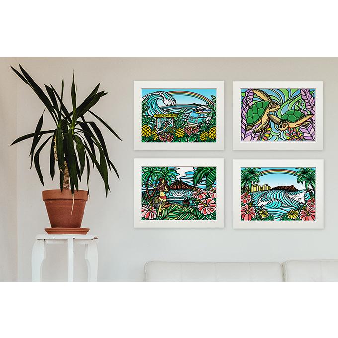 ハワイ アート 絵画 壁掛け スタンド TAMO(タモ)ハワイアン ハワイ アート 絵画 壁掛け スタンド TAMO(タモ)ハワイアン