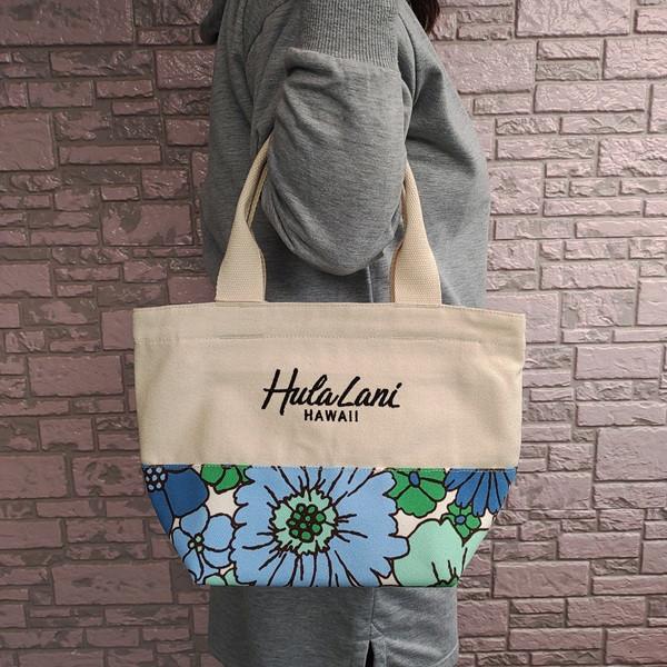 【新品】ハワイより到着！！ラウハラトートバッグL 持ち手も形も強さ◯ Hula Lani（フララニ） 送料無料 ハワイアンバッグ ファスナー 帆布