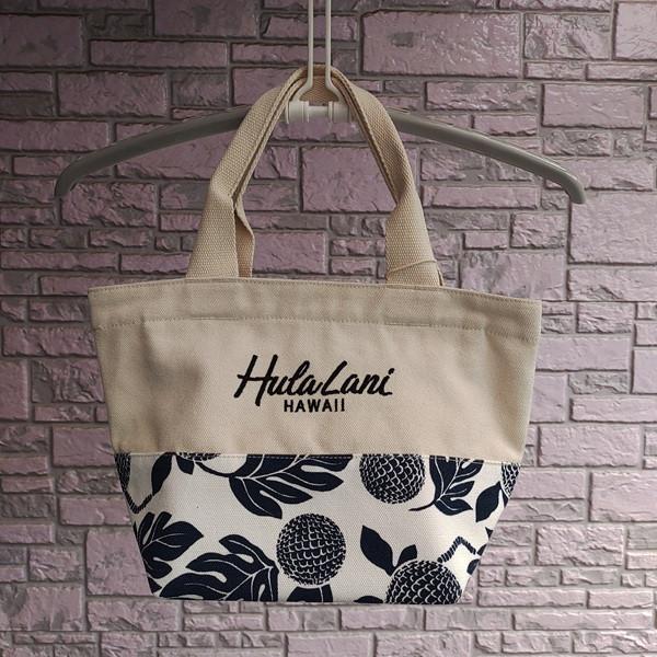Hula Lani（フララニ） 送料無料 ハワイアンバッグ ファスナー 帆布